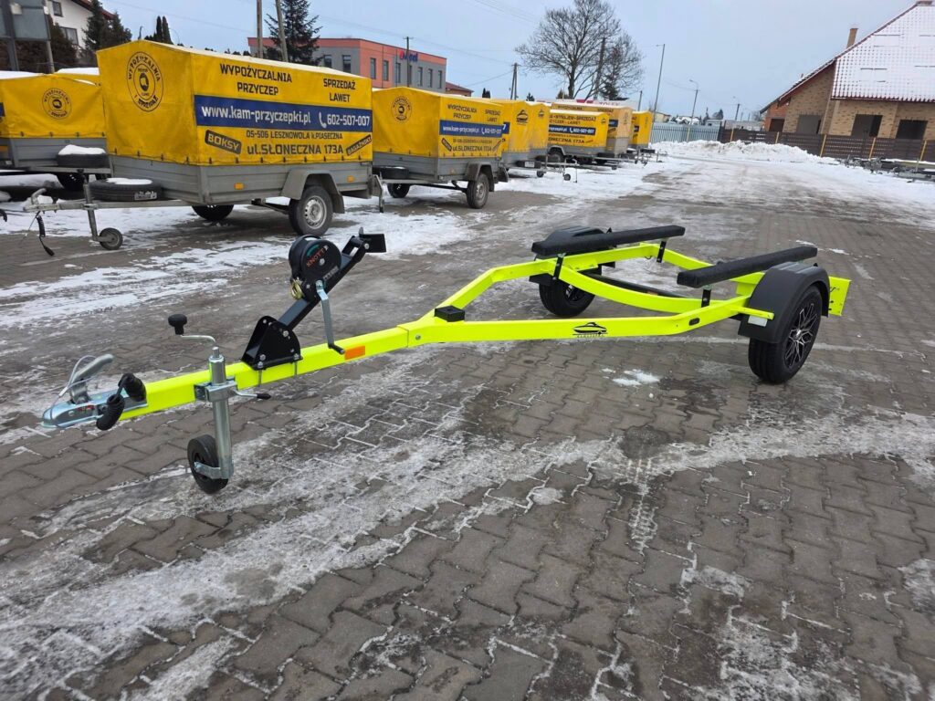 Przyczepa pod Skuter PL1/1S-750_K13 Seledyn Połysk