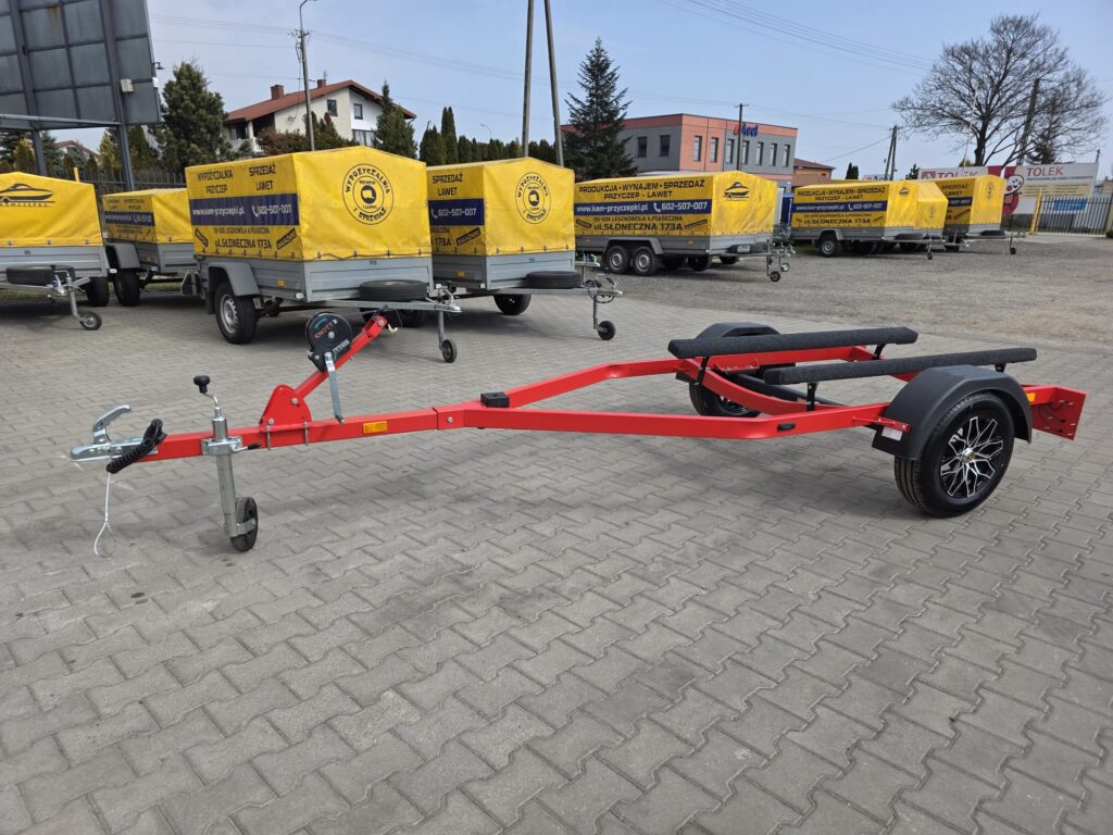 Przyczepa pod Skuter PL1/1S-750_K13 Czerwona