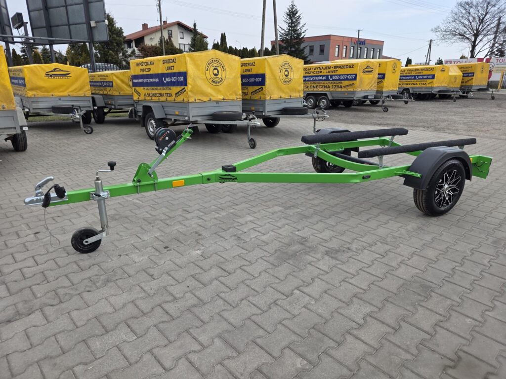 Przyczepa pod Skuter PL1/1S-750_K13 Zielona