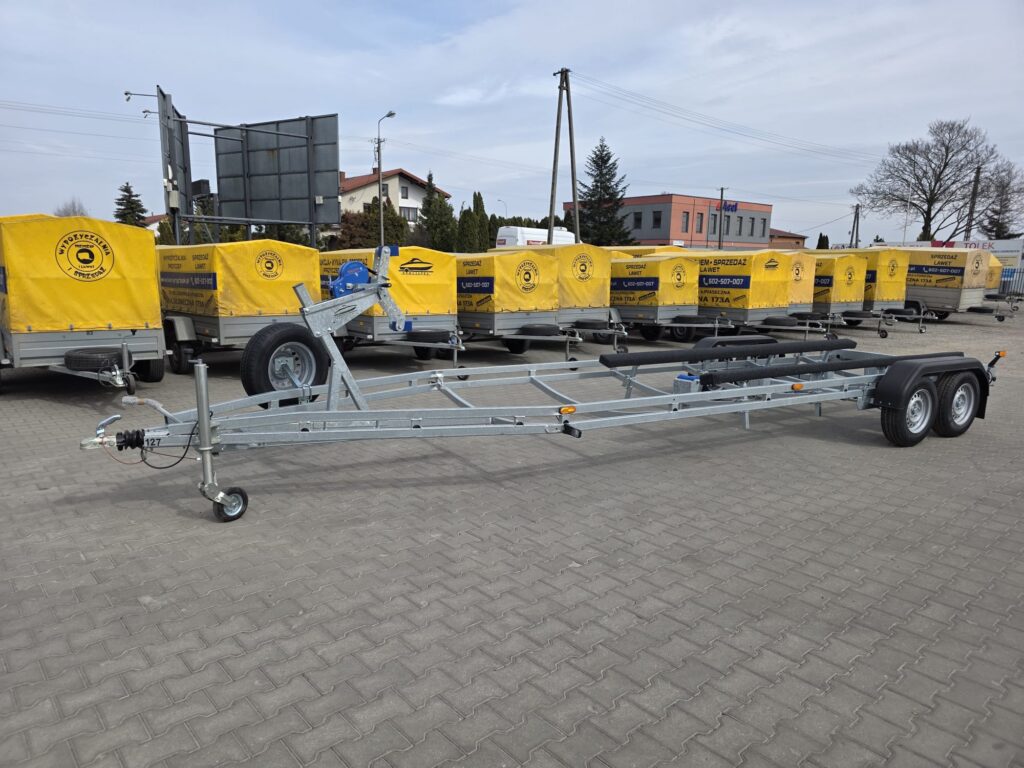 Przyczepa Podłodziowa PC2/780-2700 Płoza 380 cm + 4 denne rolki