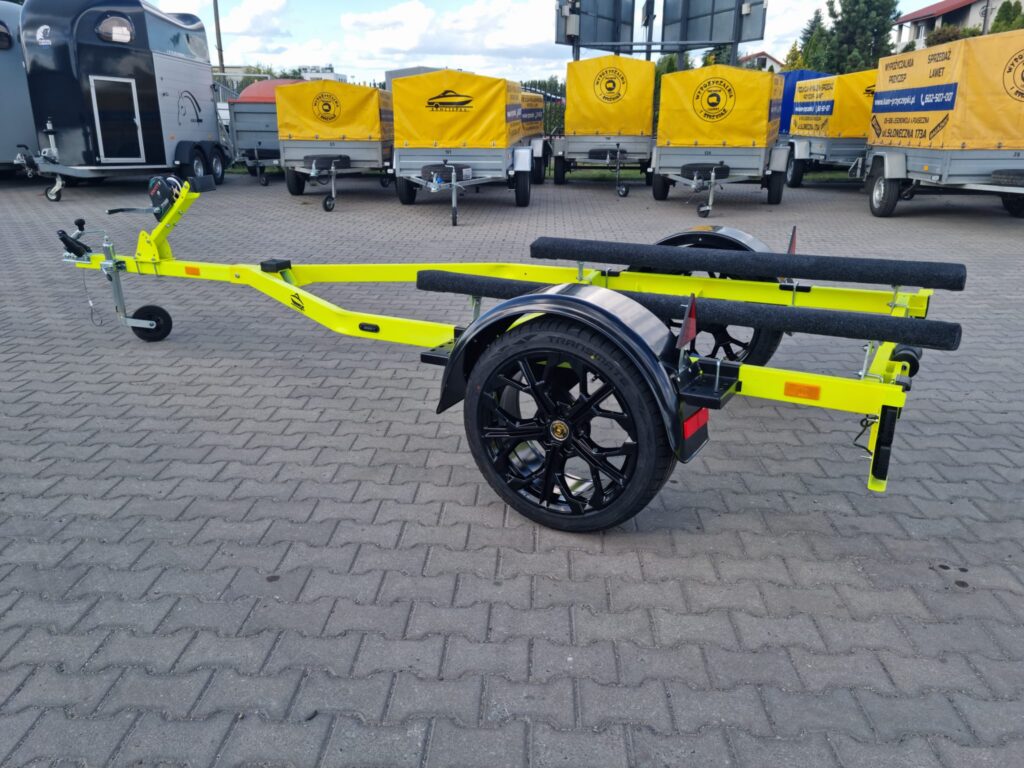 Przyczepa pod Skuter PL1/1S-750_K18 Podesty SELEDYN