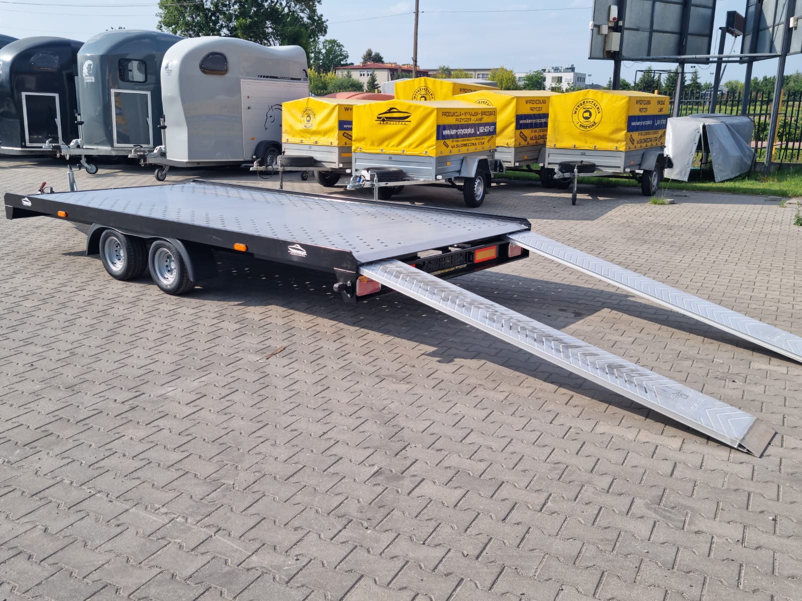 Lawety do przewozu pojazdów