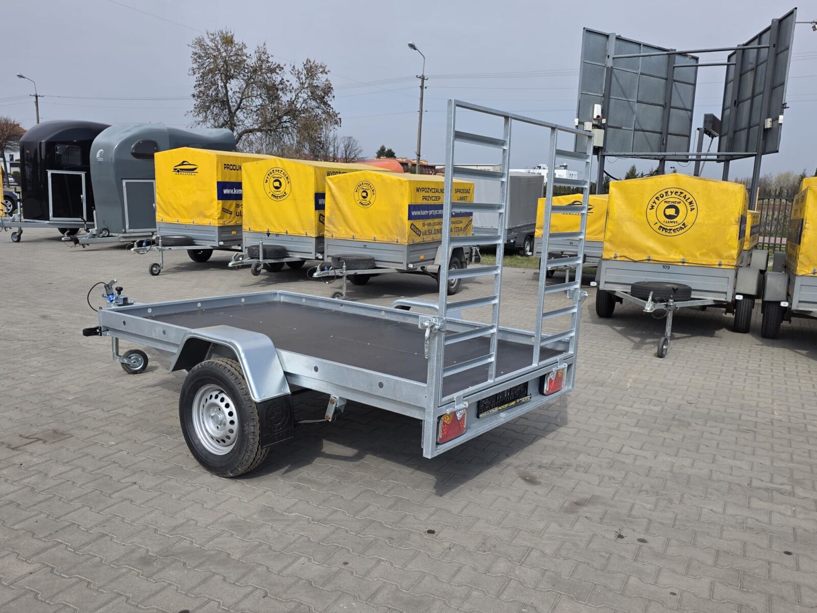 Przyczepa pod Quada z Rampą najazdową Resor+amortyzator