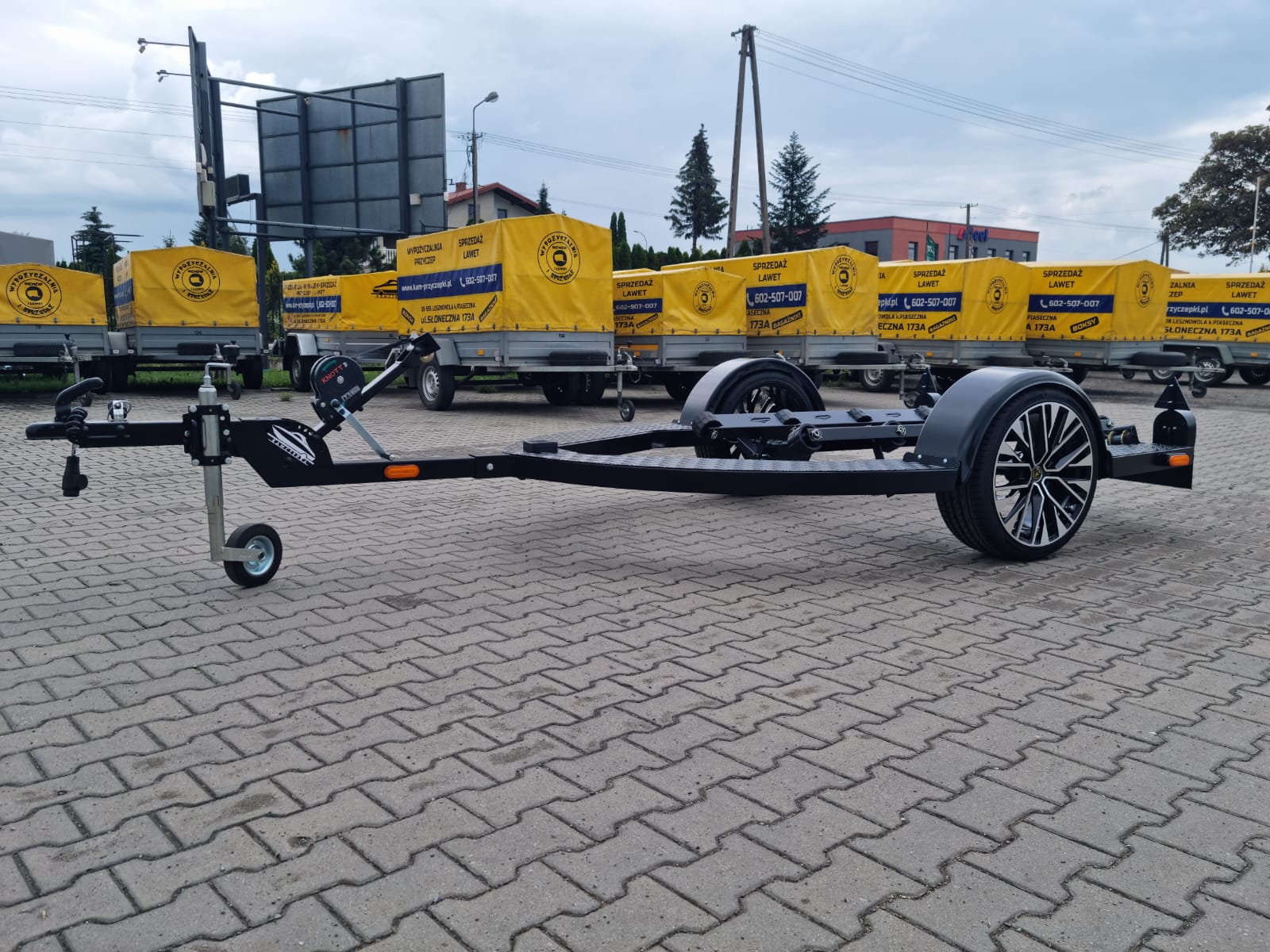 Pod Skuter KamCastom Felgi  18 Obniżona VIP CZARNA