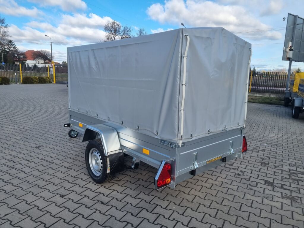 Przyczepa lekka z Plandeką  Srebrną Resor  A750/E2  265x125x130