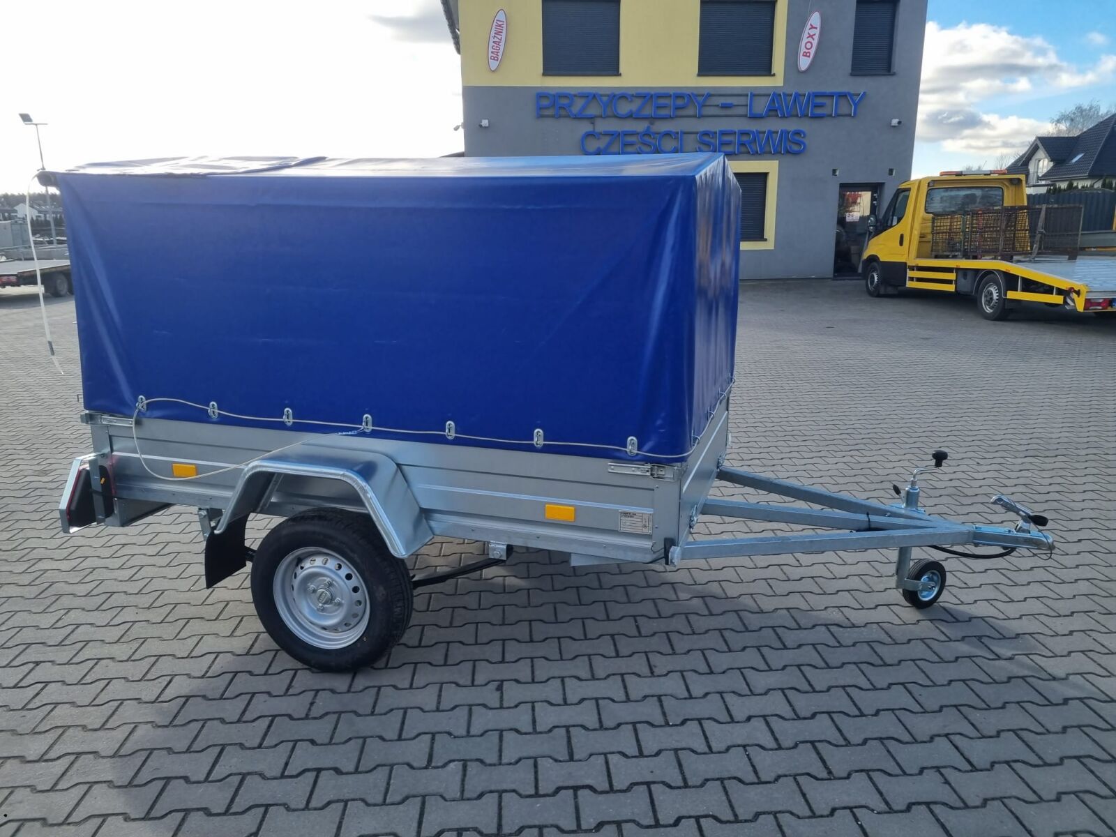 Przyczepa Lekka Resor A750/C2 wym: 220x130x110